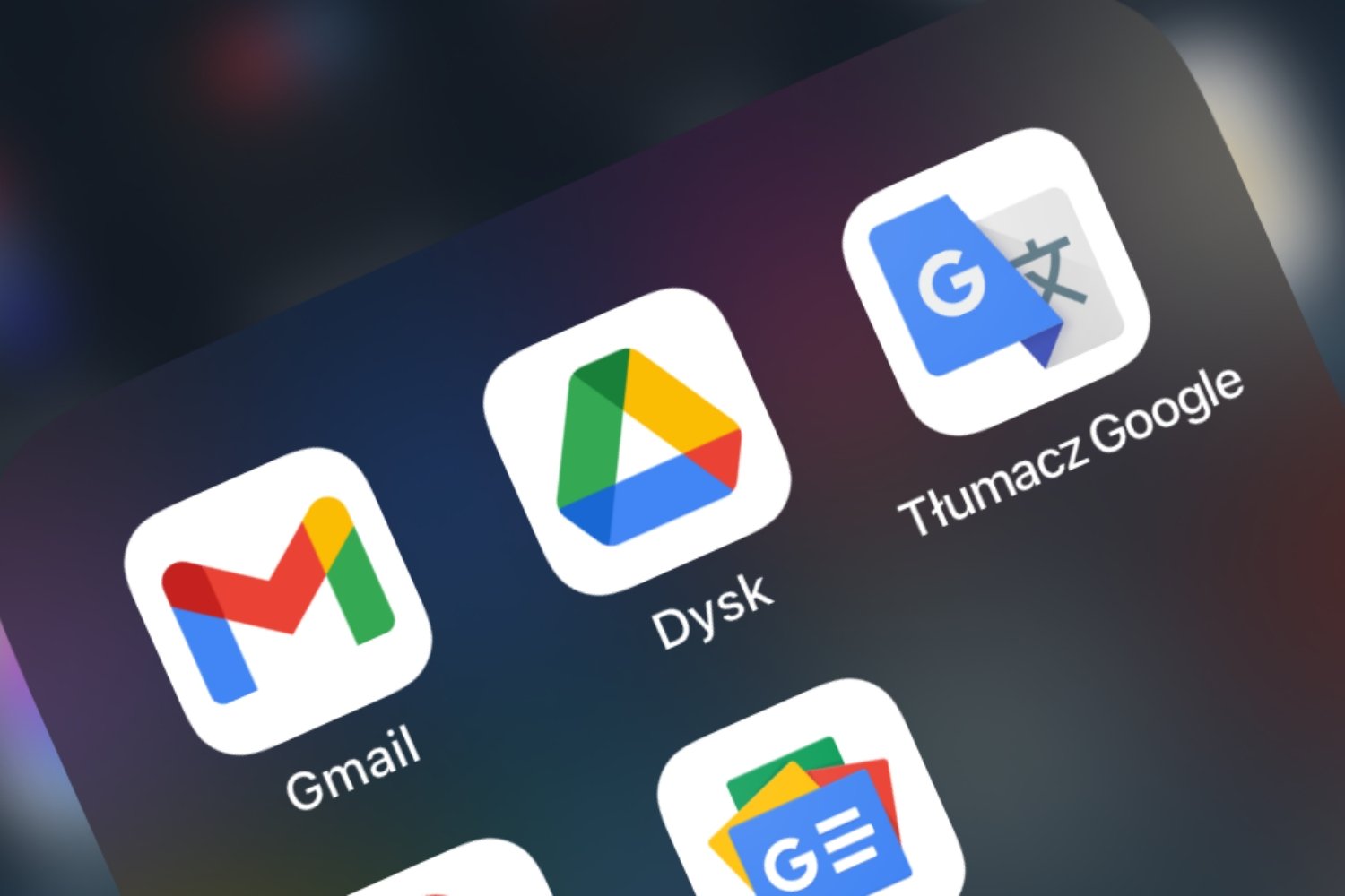 Dysk Google ikona aplikacja
